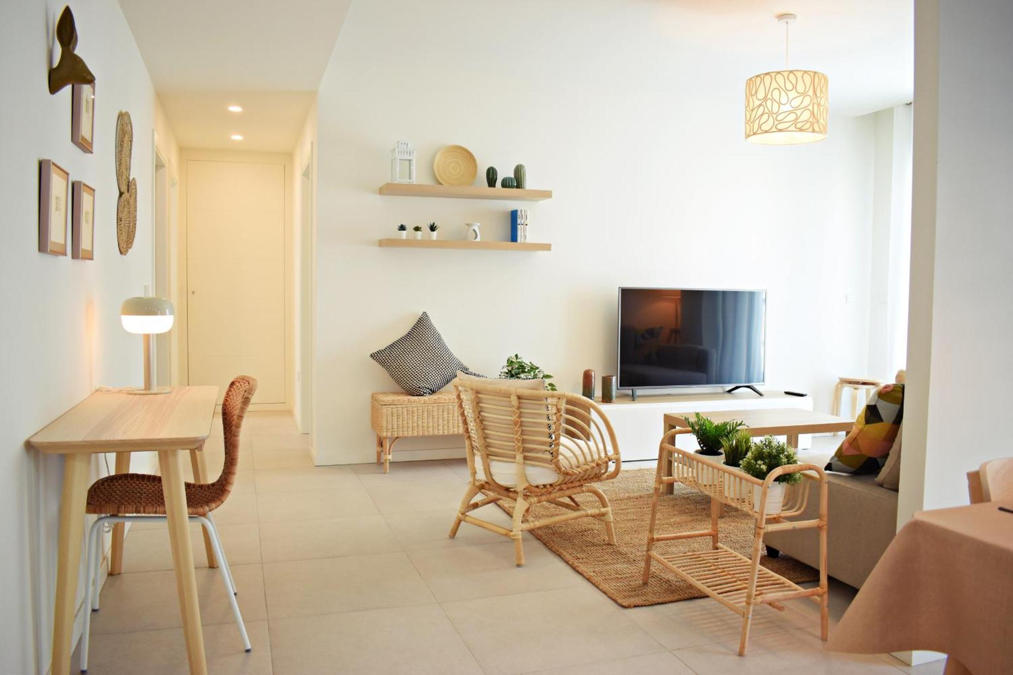 Amalia'S Home: Luminoso Apartamento Muy Cerca De La Playa Málaga Exterior foto