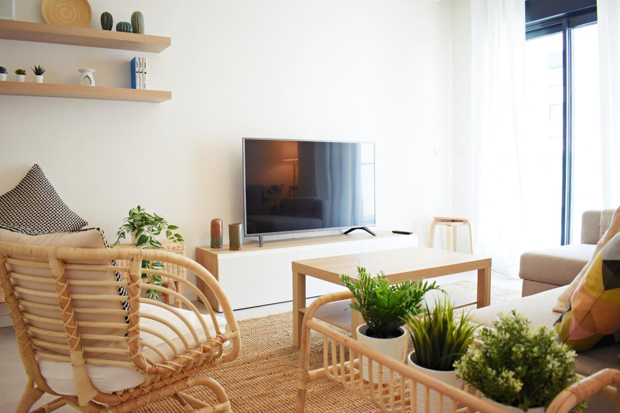 Amalia'S Home: Luminoso Apartamento Muy Cerca De La Playa Málaga Exterior foto